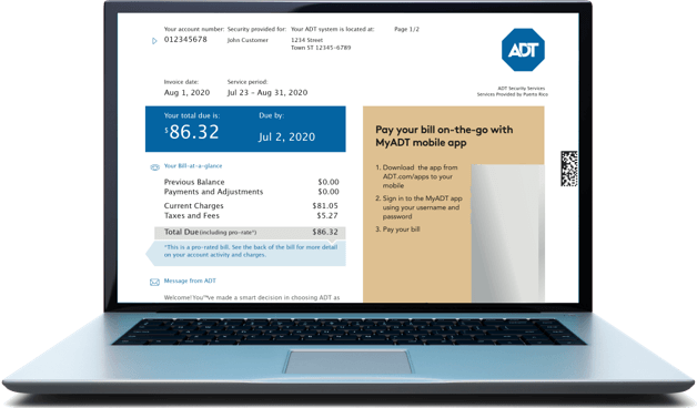 Hop on over to this page to get all your ADT billing questions answered.