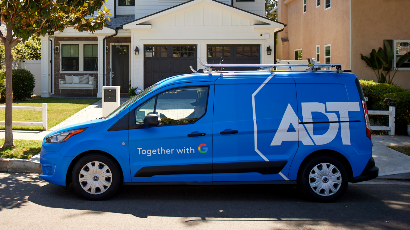 ADT installer van 