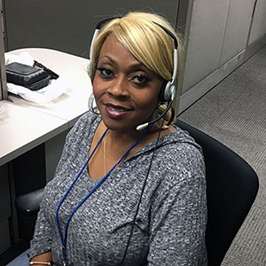 ADT Dispatcher, Sandra West